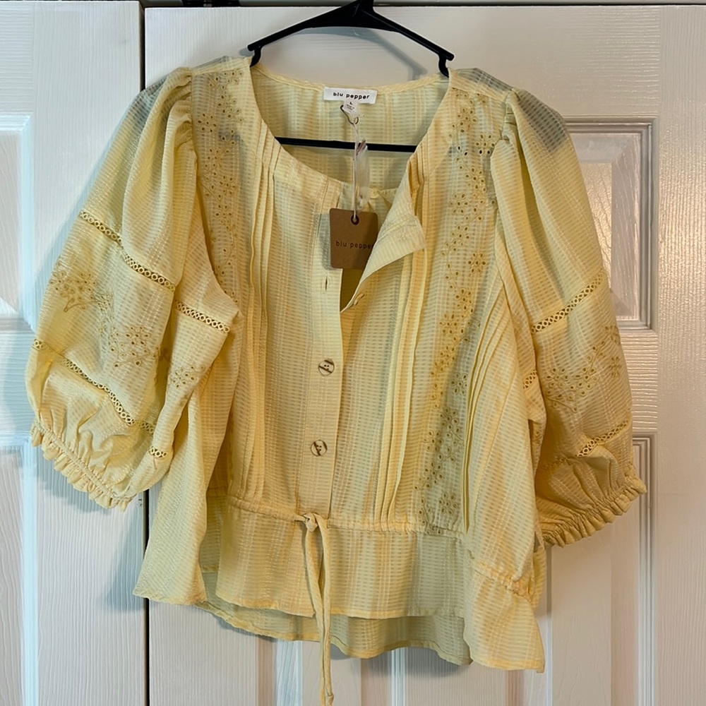 Blu Pepper Blouse